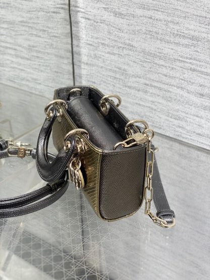 Leather Top Handle Bag