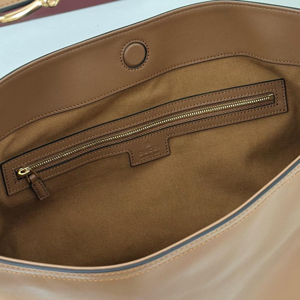 Leather Top Handle Bag