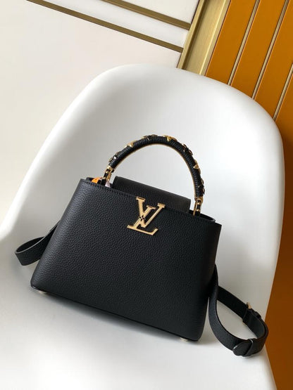 Classic Gold Top Handle Bag