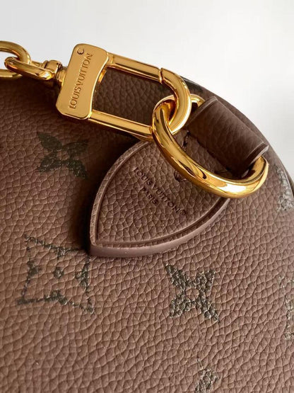 Leather Top Handle Bag