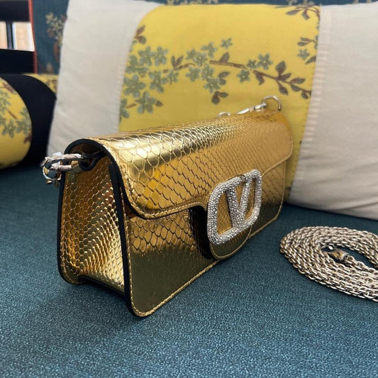 Luxury Refined Calfskin Shoulder Bag