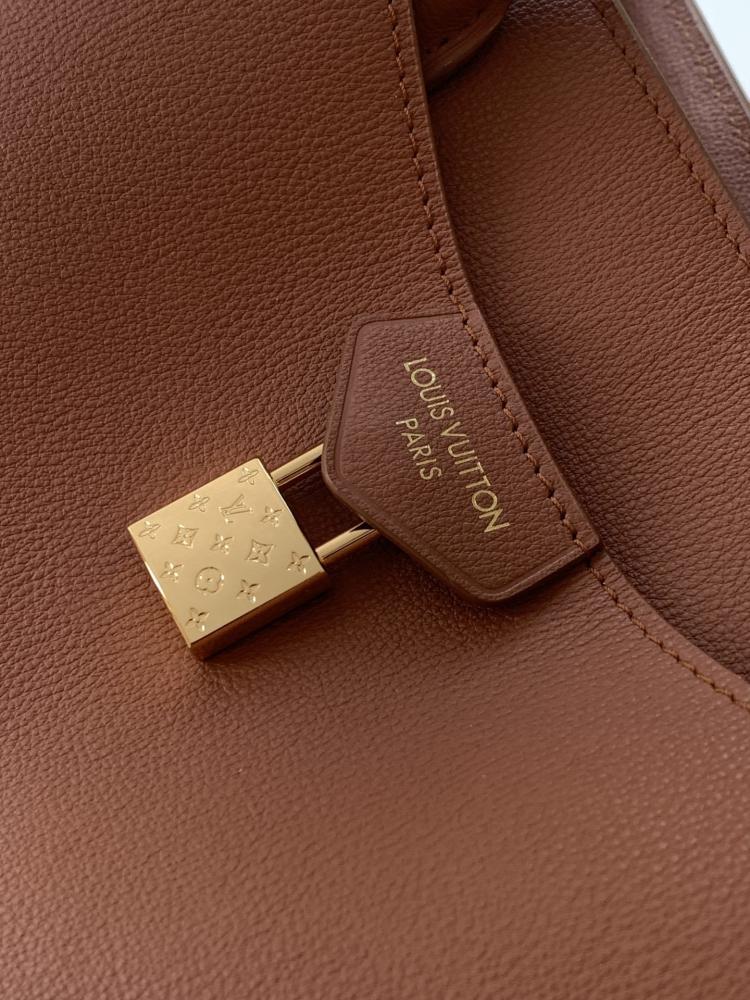 Calfskin Top Handle Bag