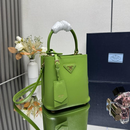 Leather Bucket Bag