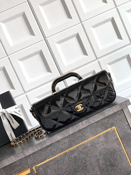 Leather Top Handle Bag