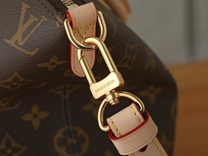 Kate Gold Monogram Shoulder Bag