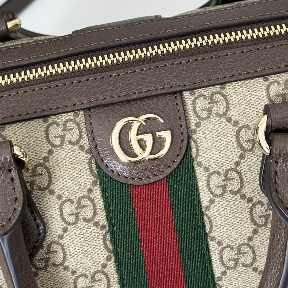 Leather Top Handle Bag