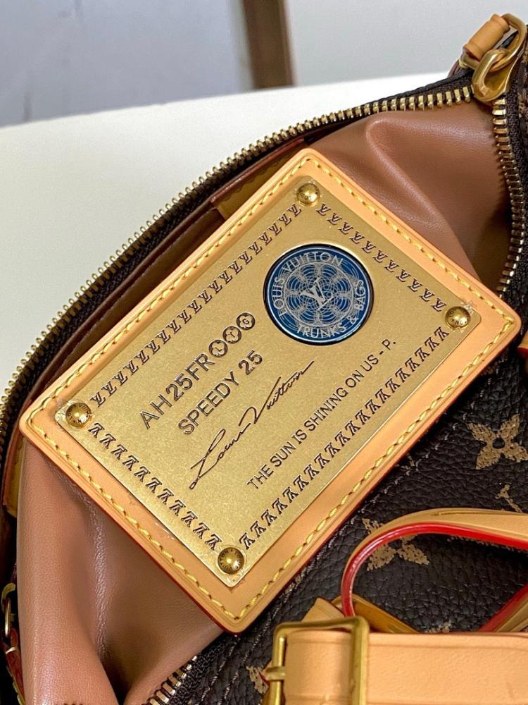 Speedy Bandouliere Monogram Calfskin Crossbody Bag