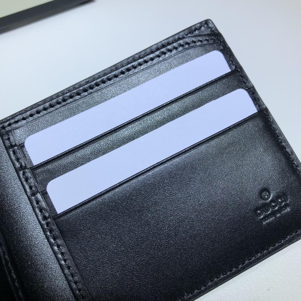 Embroidered Leather Wallet