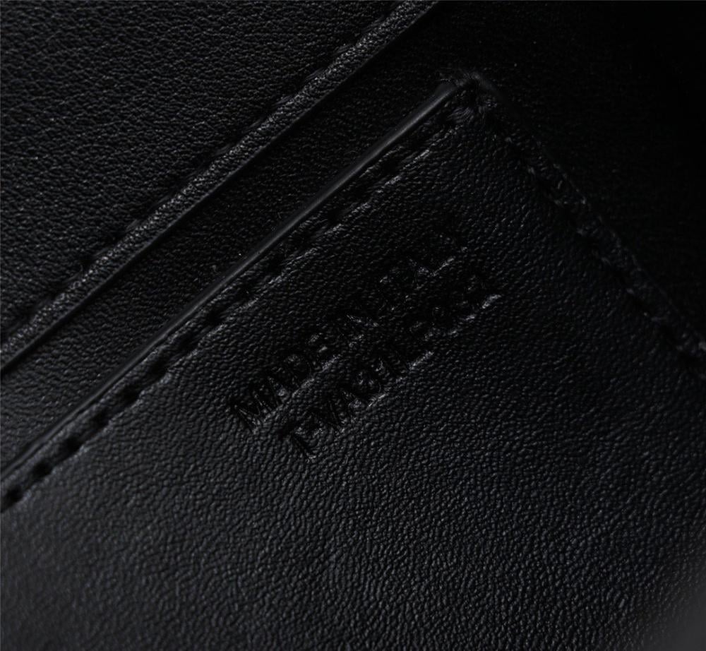 Modern Elegant Crystal-Embellished Leather Shoulder Bag