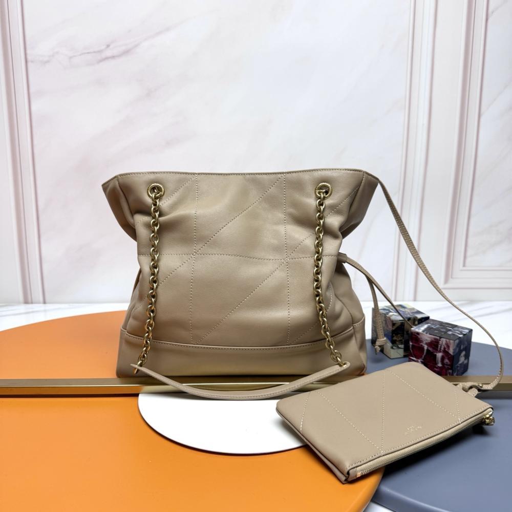 Jamie Lambskin Shoulder Bag