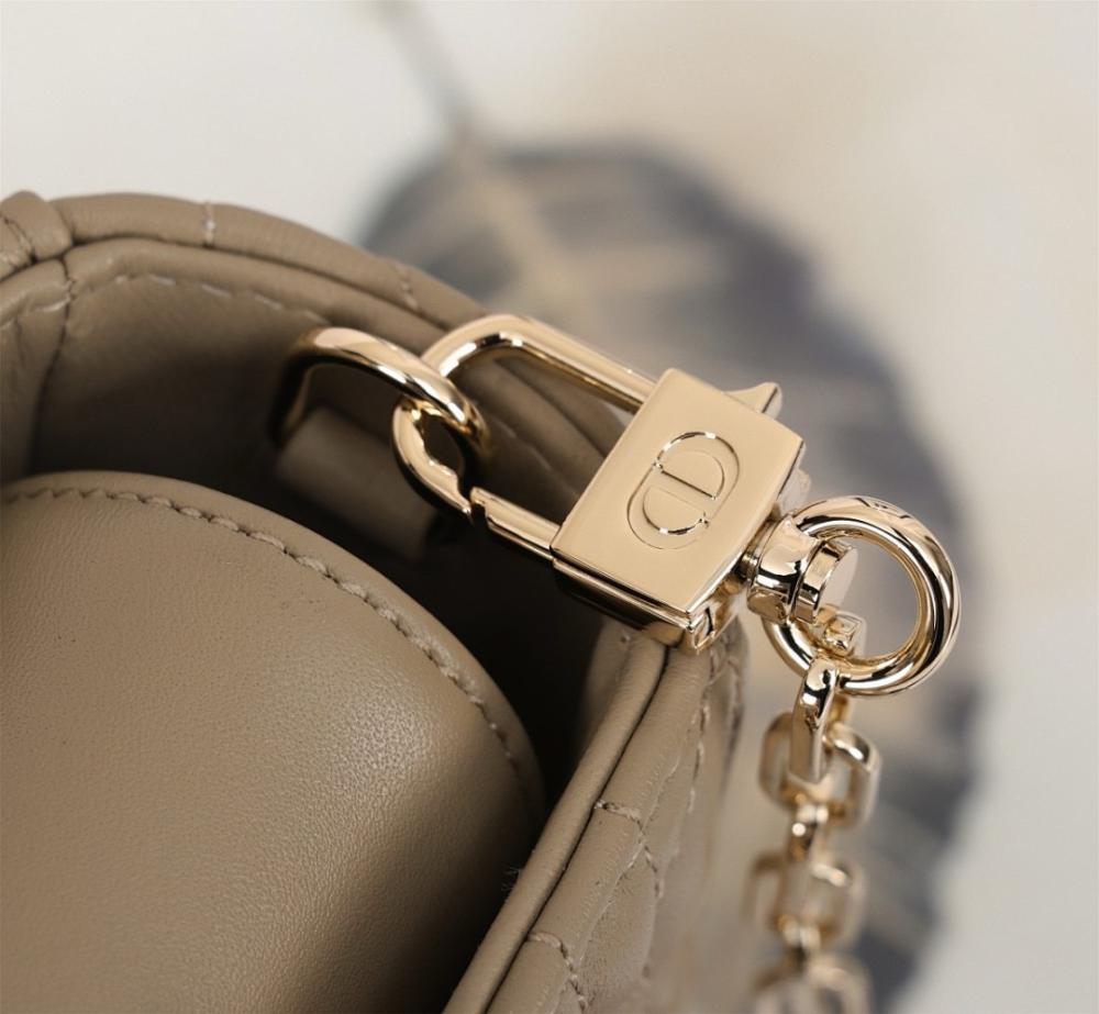 Alma Gold Lambskin Crossbody Bag