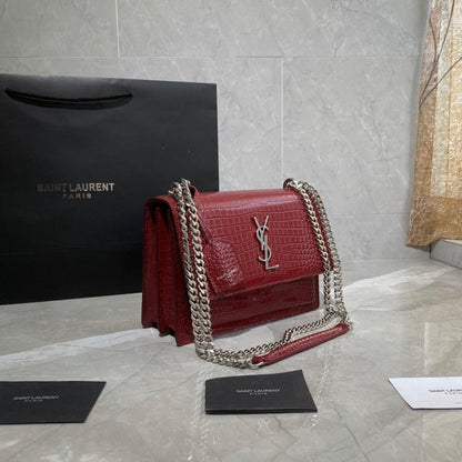 Luxury Refined Leather Top Handle Bag