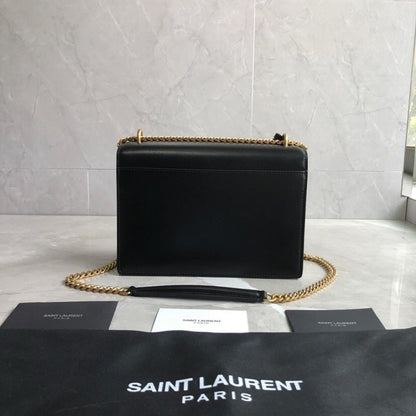 Modern Premium Silver Leather Bag