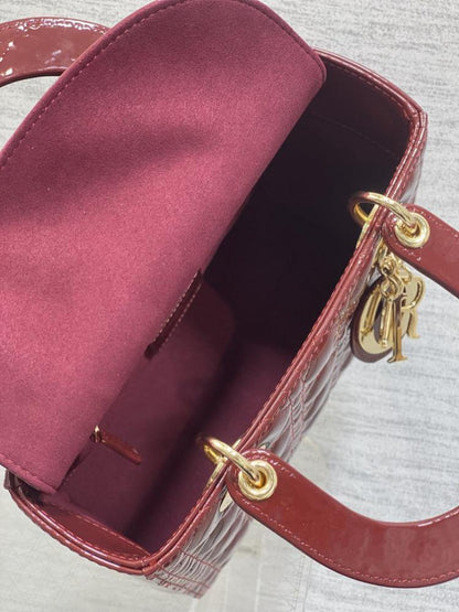 Leather Top Handle Bag
