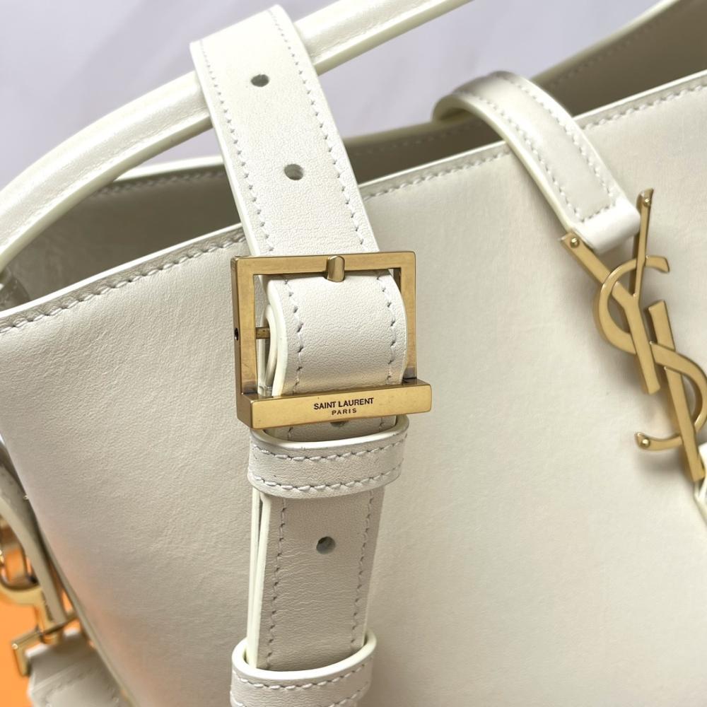 Studded Calfskin Bucket Bag