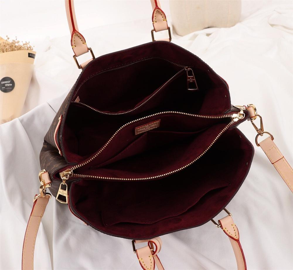 Luxury Premium Monogram Leather Shoulder Bag