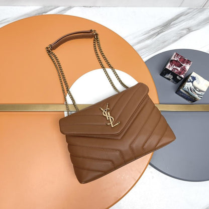 Luxury Leather Top Handle Bag