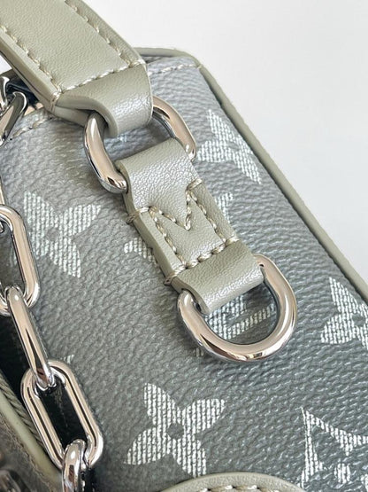 Classic Refined Green Crossbody Bag
