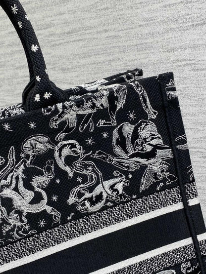 Embroidered Tote Bag