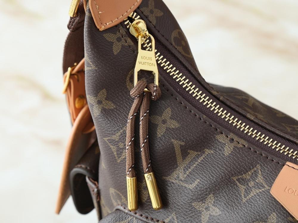 Alma Monogram Canvas Shoulder Bag