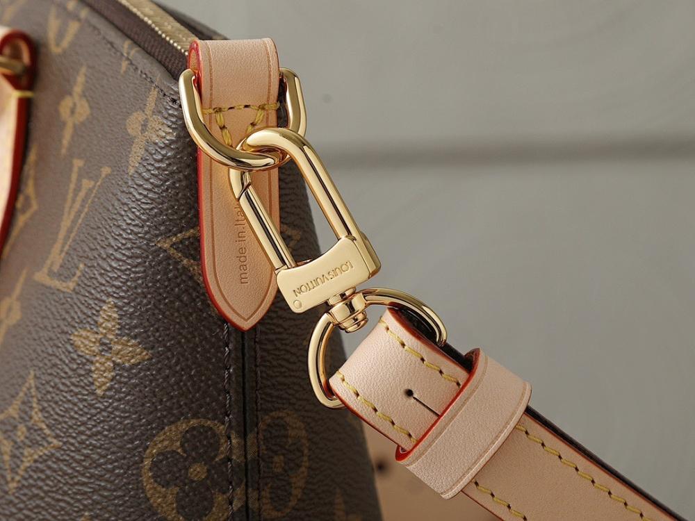 Elegant Stylish Monogram Leather Shoulder Bag