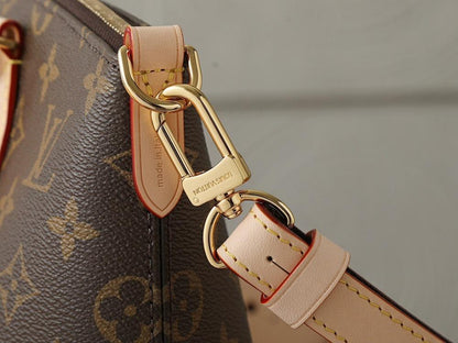 Elegant Stylish Monogram Leather Shoulder Bag