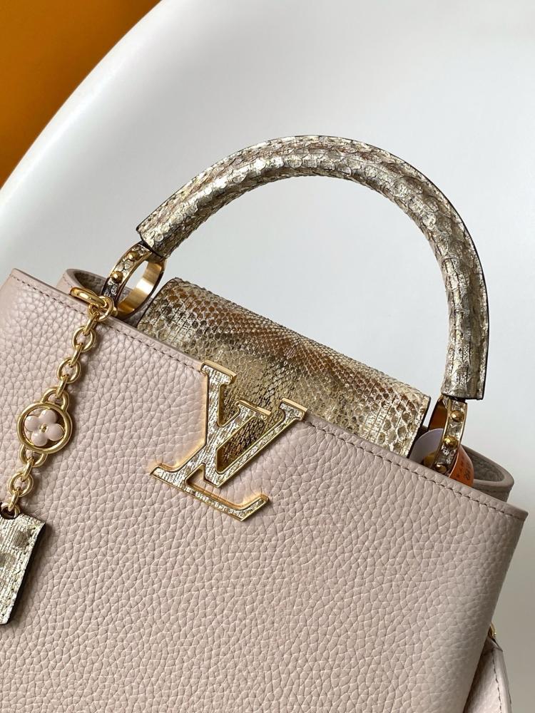 Leather Top Handle Bag