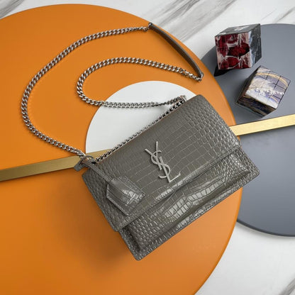 Classic Leather Top Handle Bag