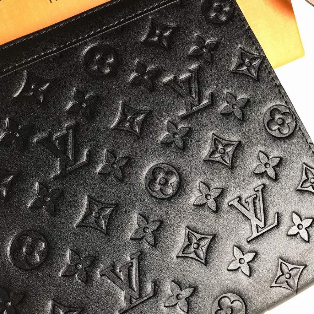 Stylish Premium Black Canvas Crossbody Bag