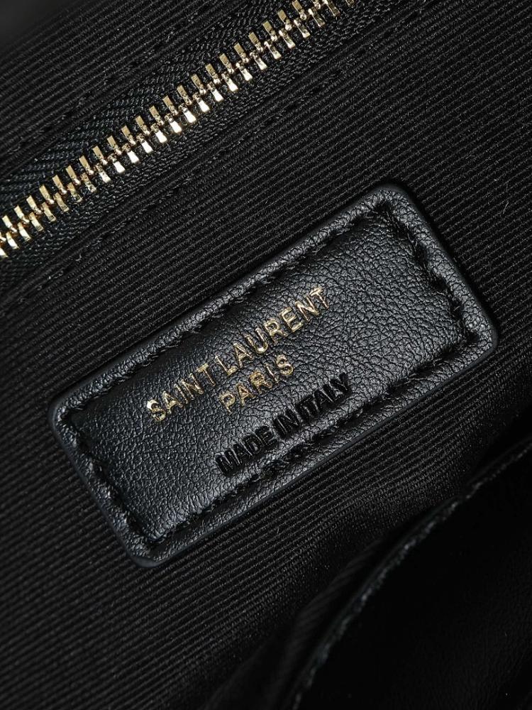 Stylish Refined Leather Top Handle Bag