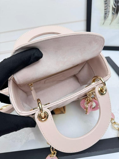 Luxury Embroidered Lambskin Shoulder Bag – Special Edition