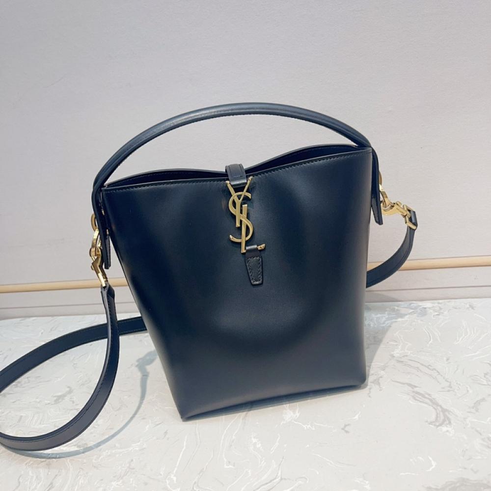 Leather Bucket Bag