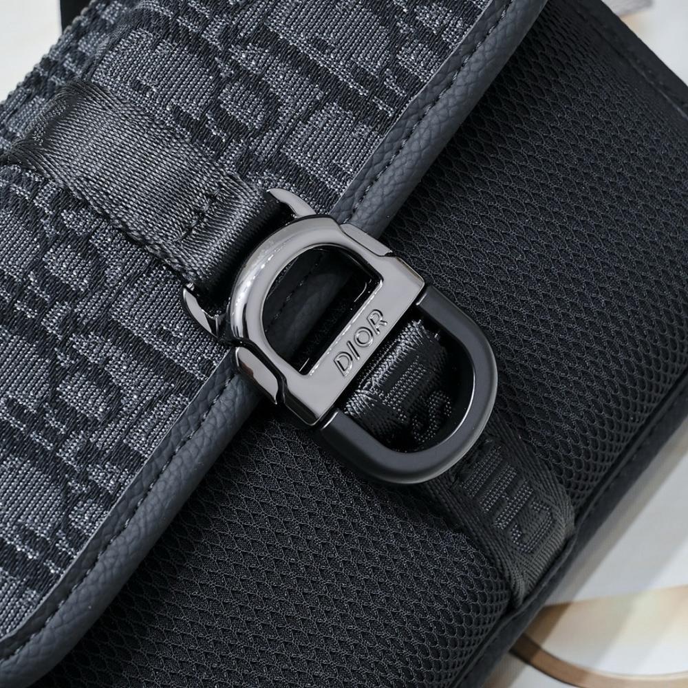 Modern Stylish Black Printed Crossbody Bag