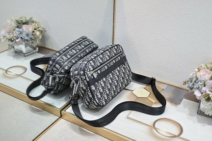 Stylish Black Printed Calfskin Shoulder Bag – Special Edition