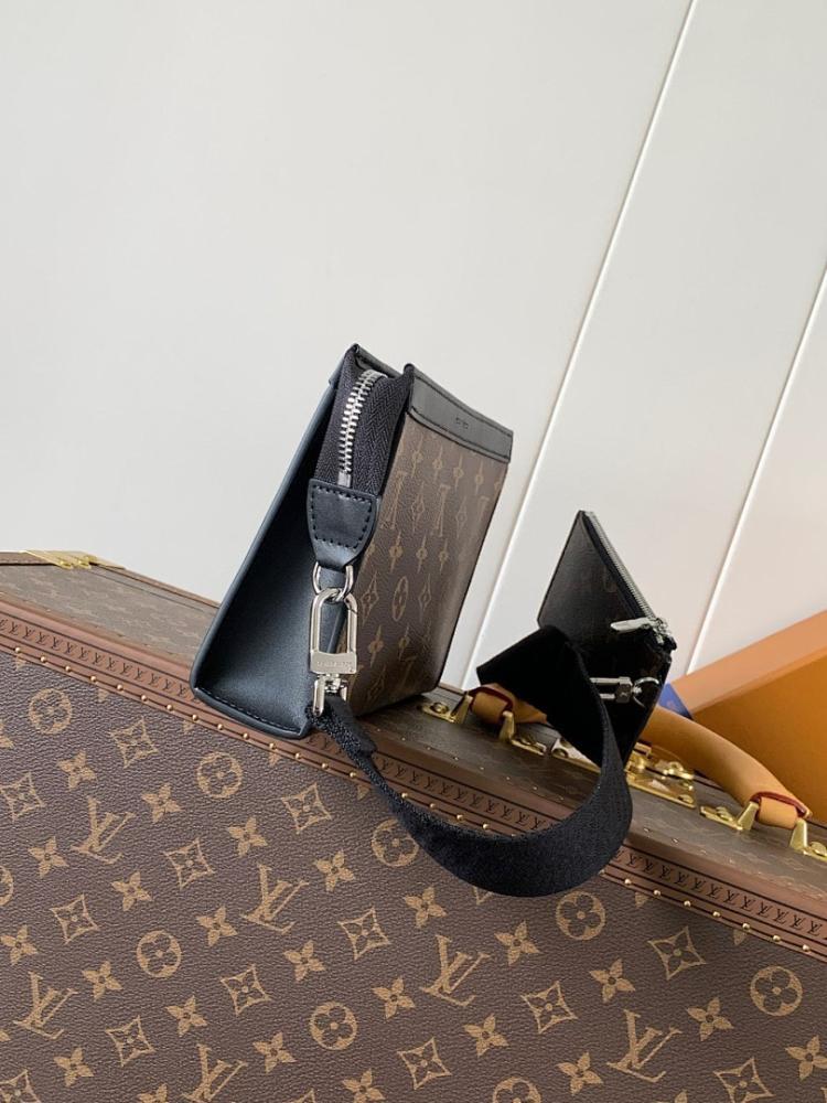 Elegant Stylish Monogram Leather Shoulder Bag – Special Edition
