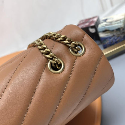Luxury Leather Top Handle Bag