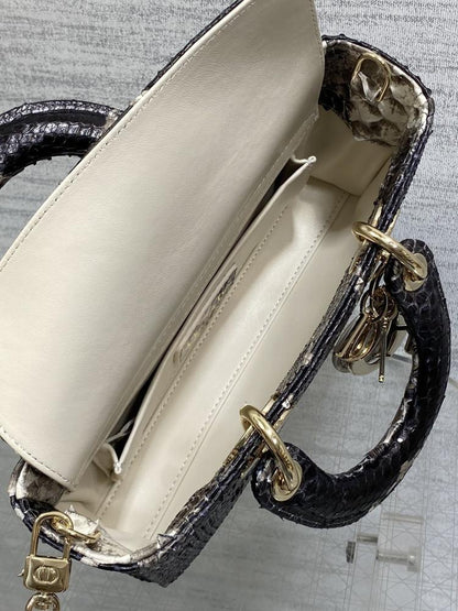 Classic Leather Top Handle Bag