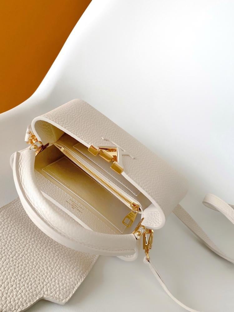 Leather Top Handle Bag
