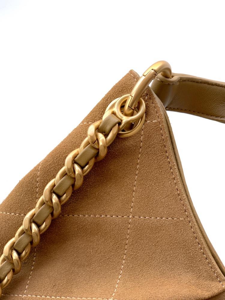 Stylish Suede Hobo Bag