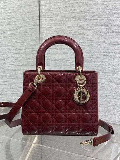 Leather Top Handle Bag