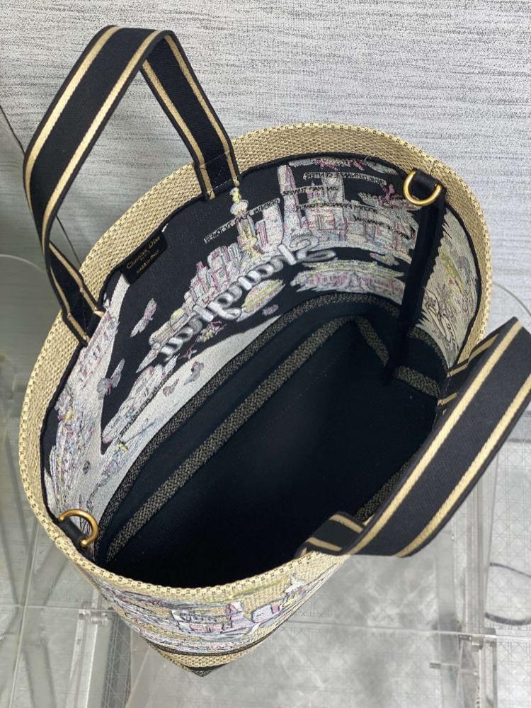 Embroidered Top Handle Bag