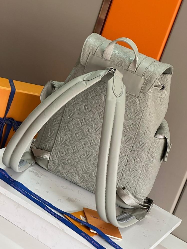Elegant Refined Monogram Leather Top Handle Bag