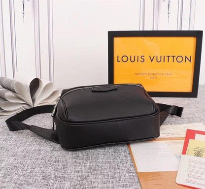 Stylish Monogram Leather Top Handle Bag – Limited Edition