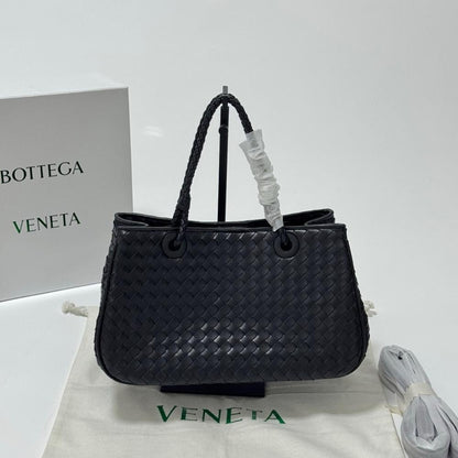 Luxury Refined Woven Leather Shoulder Bag