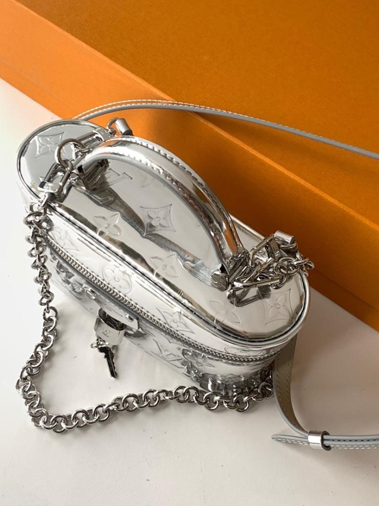 Italian-Inspired Luxury Monogram Shoulder Bag