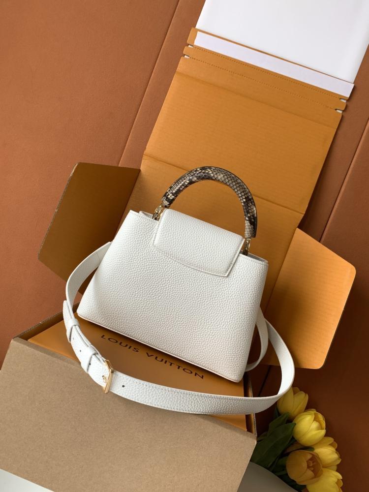 Calfskin Top Handle Bag