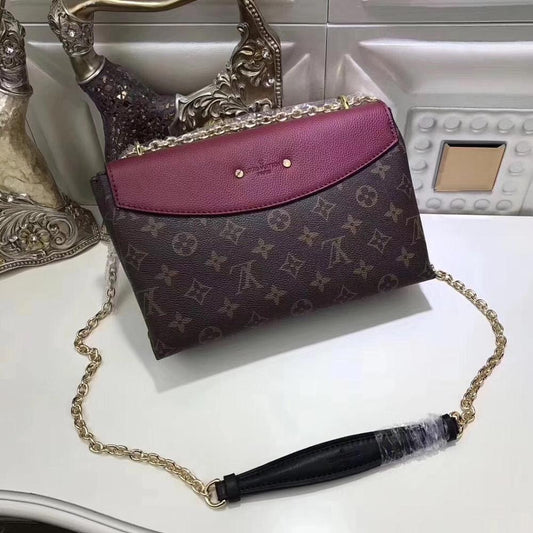 Elegant Gold Monogram Calfskin Crossbody Bag – Limited Edition