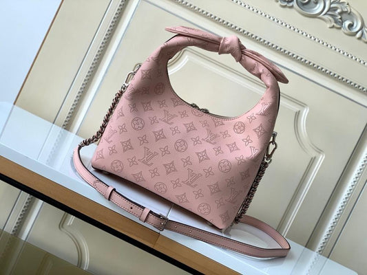 Classic Modern Woven Calfskin Shoulder Bag