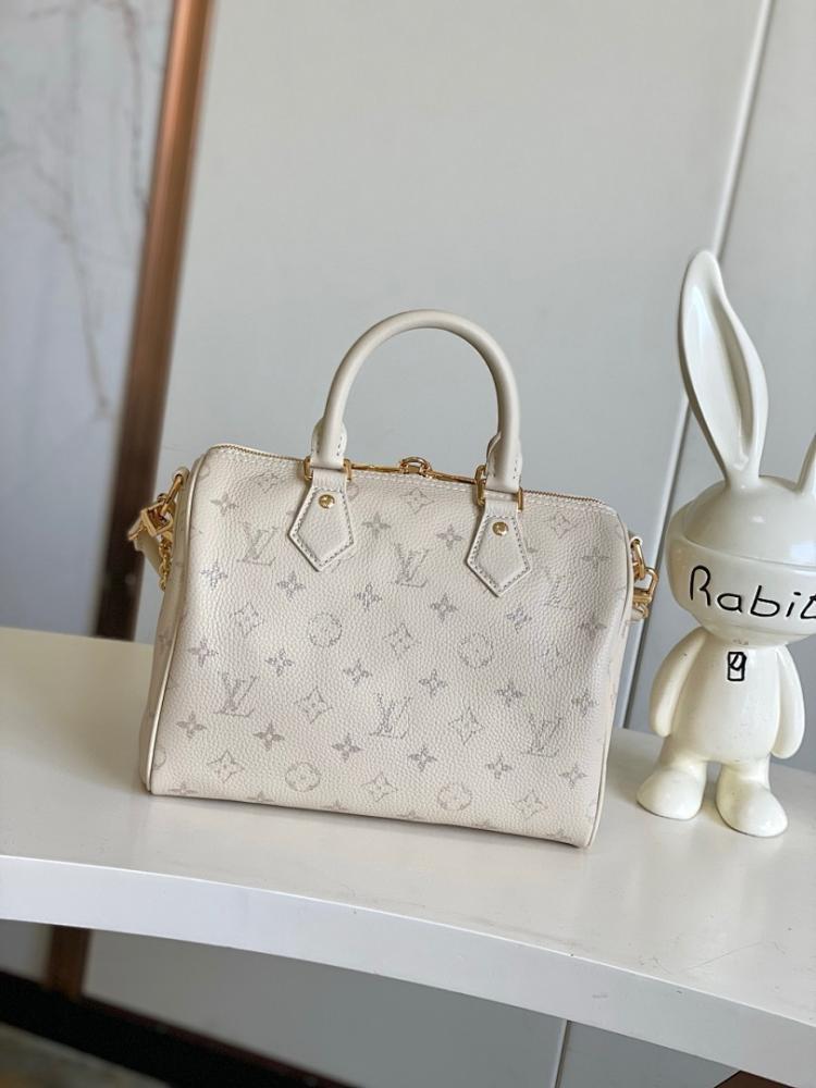 Speedy Monogram Calfskin Crossbody Bag