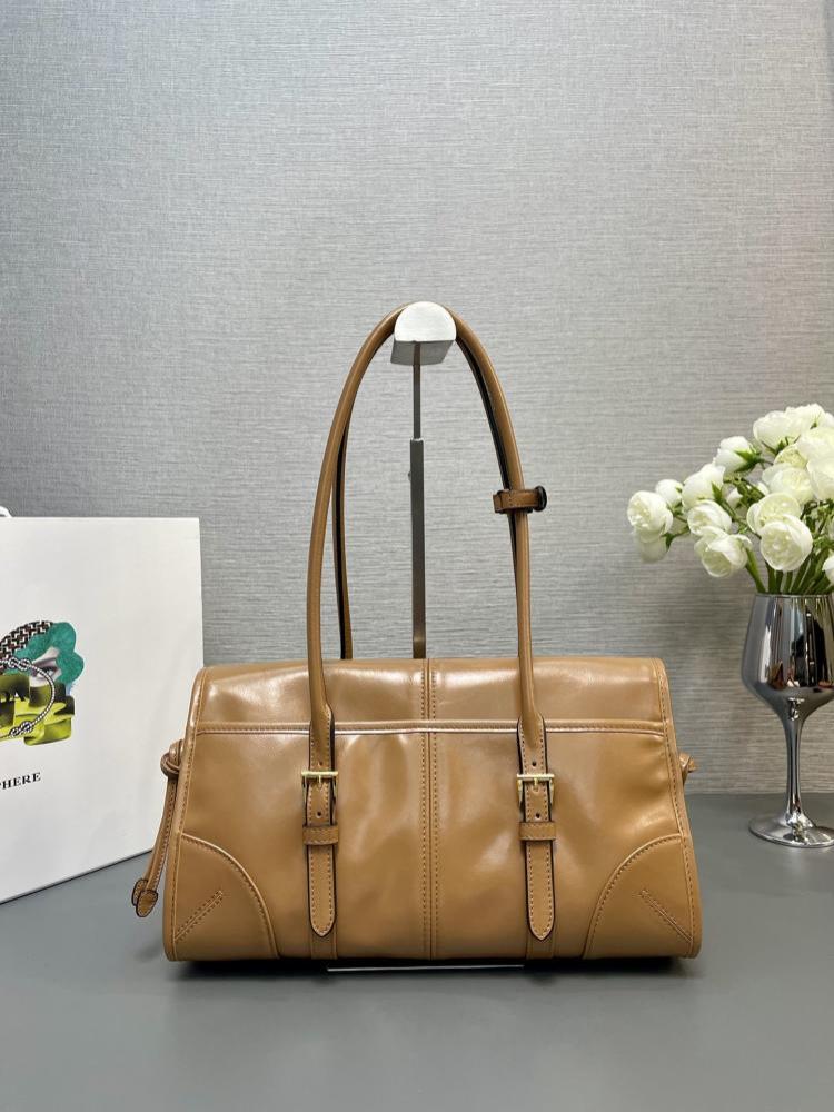 Classic Leather Top Handle Bag
